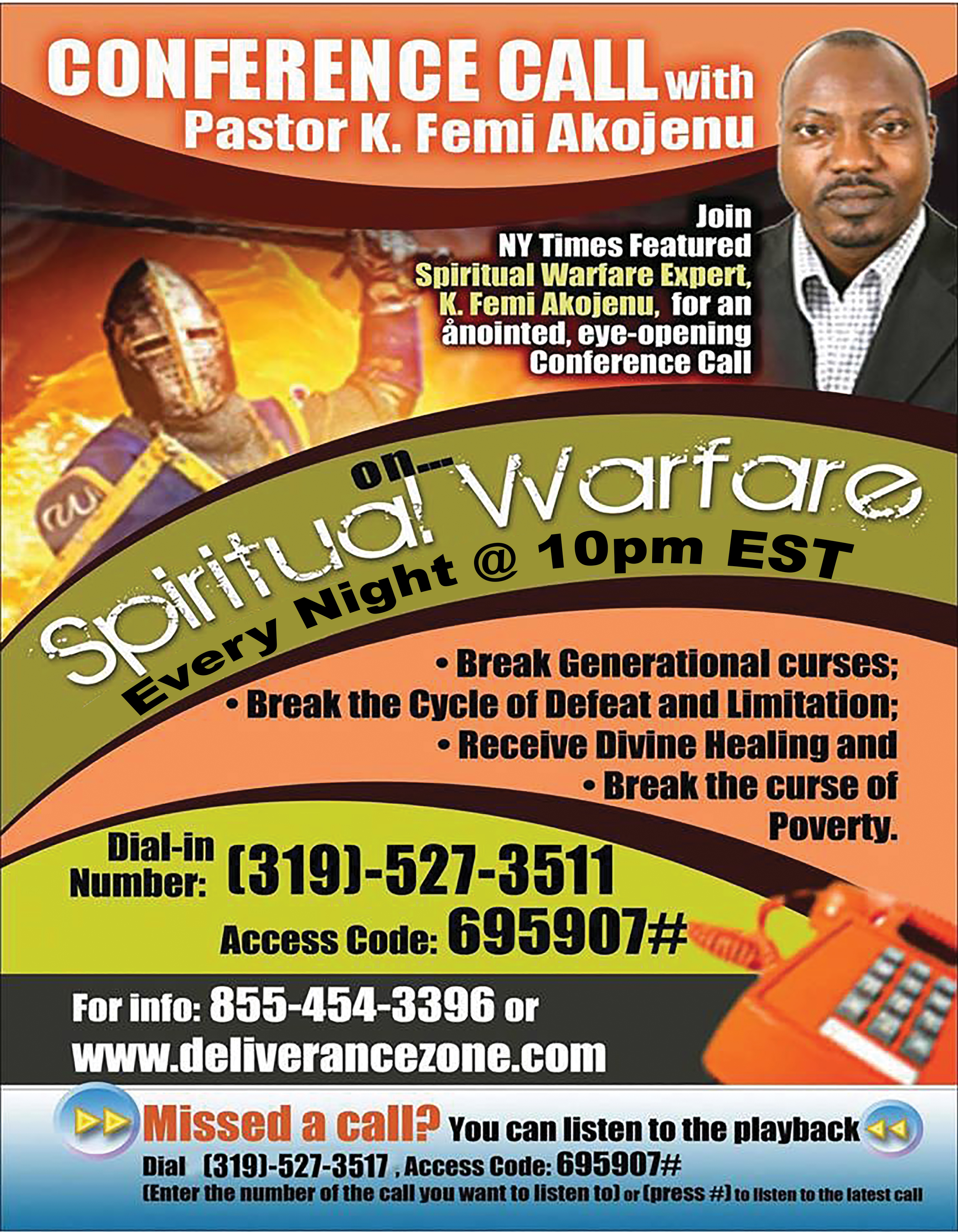 Conference Call Flyer